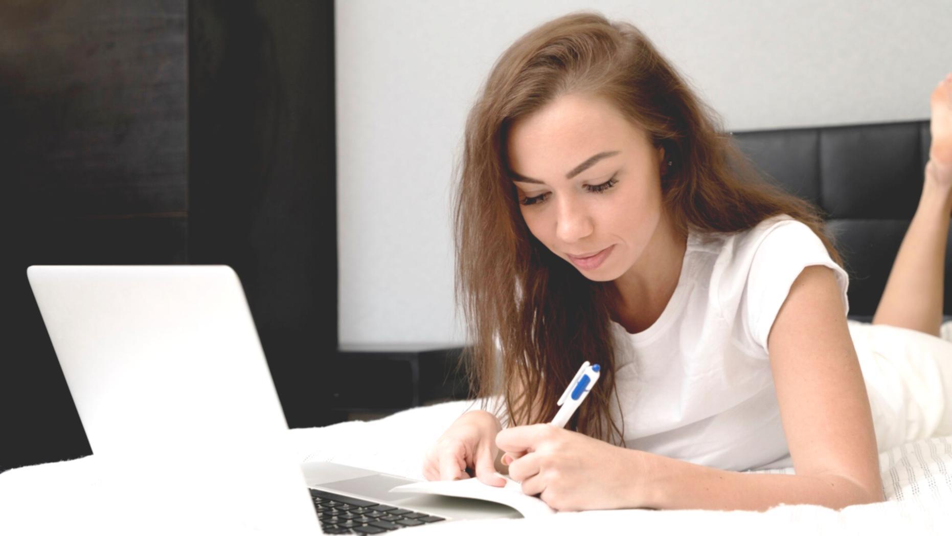 Financial planning materials and savings tracking charts